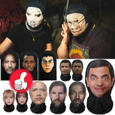 Realistic 3D Celebrity Face Mask – Full Face Nylon Cosplay Headgear - Onlytenbucks.com