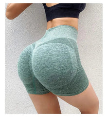 Seamless High Waist Yoga Shorts – Quick - Dry Stretch Fit - Onlytenbucks.com