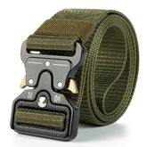Tactical Quick - Release Military Nylon Belt – Adjustable Canvas Webbing for Men and Women - Onlytenbucks.com
