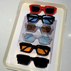 Vintage Rectangle Sunglasses – Retro UV400 Fashion Eyewear - Onlytenbucks.com