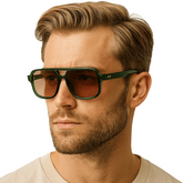 Vintage Square Unisex Sunglasses – UV400 Gradient Lenses - Onlytenbucks.com