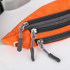 Waterproof Sports Waist Bag – Lightweight Chest & Shoulder Zip Pouch - Onlytenbucks.com