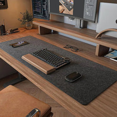 Wool Felt Desk Mat – Large Non - Slip Mouse Pad - Onlytenbucks.com