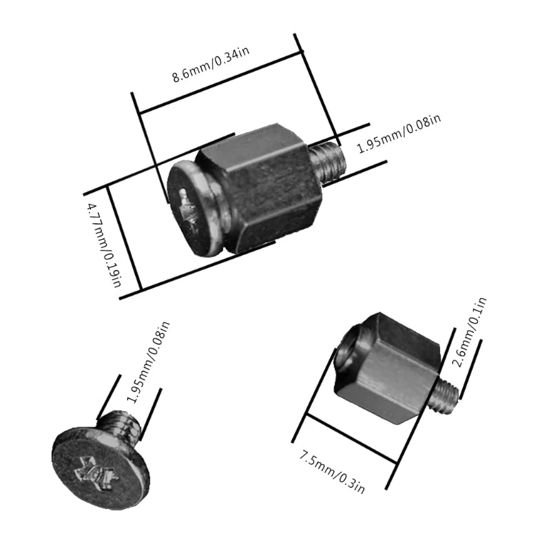 10 Set M.2 SSD Standoff Screw Kit - Onlytenbucks.com