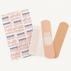 100 Piece Waterproof Adhesive Bandages – Breathable Hemostatic First Aid Strips - Onlytenbucks.com