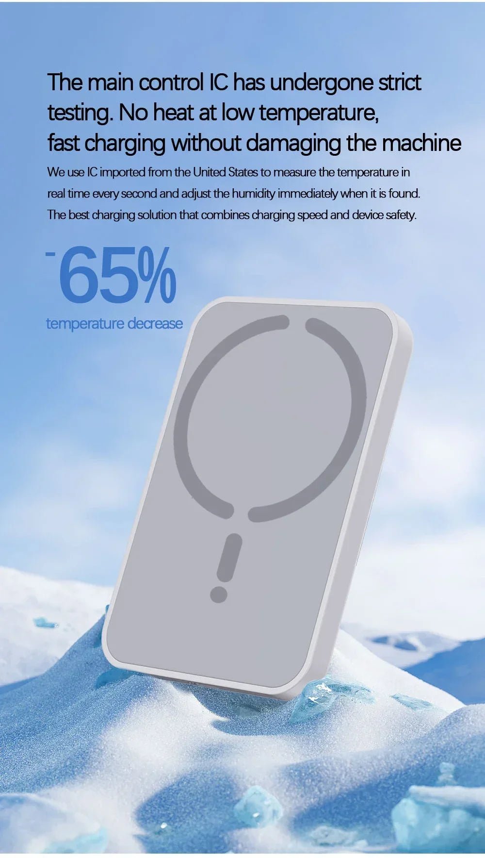 100W Magnetic Wireless Car Charger Air Vent Phone Holder - Onlytenbucks.com