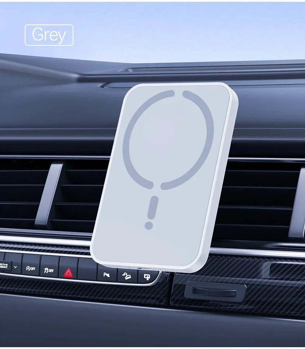 100W Magnetic Wireless Car Charger Air Vent Phone Holder - Onlytenbucks.com