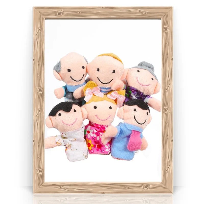 10Pcs Baby Plush Animal Family Finger Puppets - Onlytenbucks.com