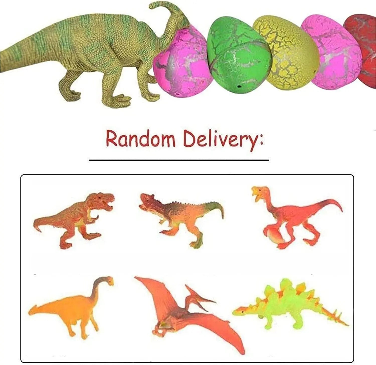 12PCS Dinosaur Eggs – Grow in Water Hatching Science Kit - Onlytenbucks.com