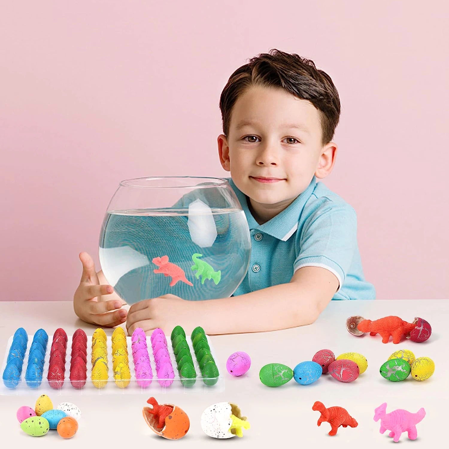 12PCS Dinosaur Eggs – Grow in Water Hatching Science Kit - Onlytenbucks.com