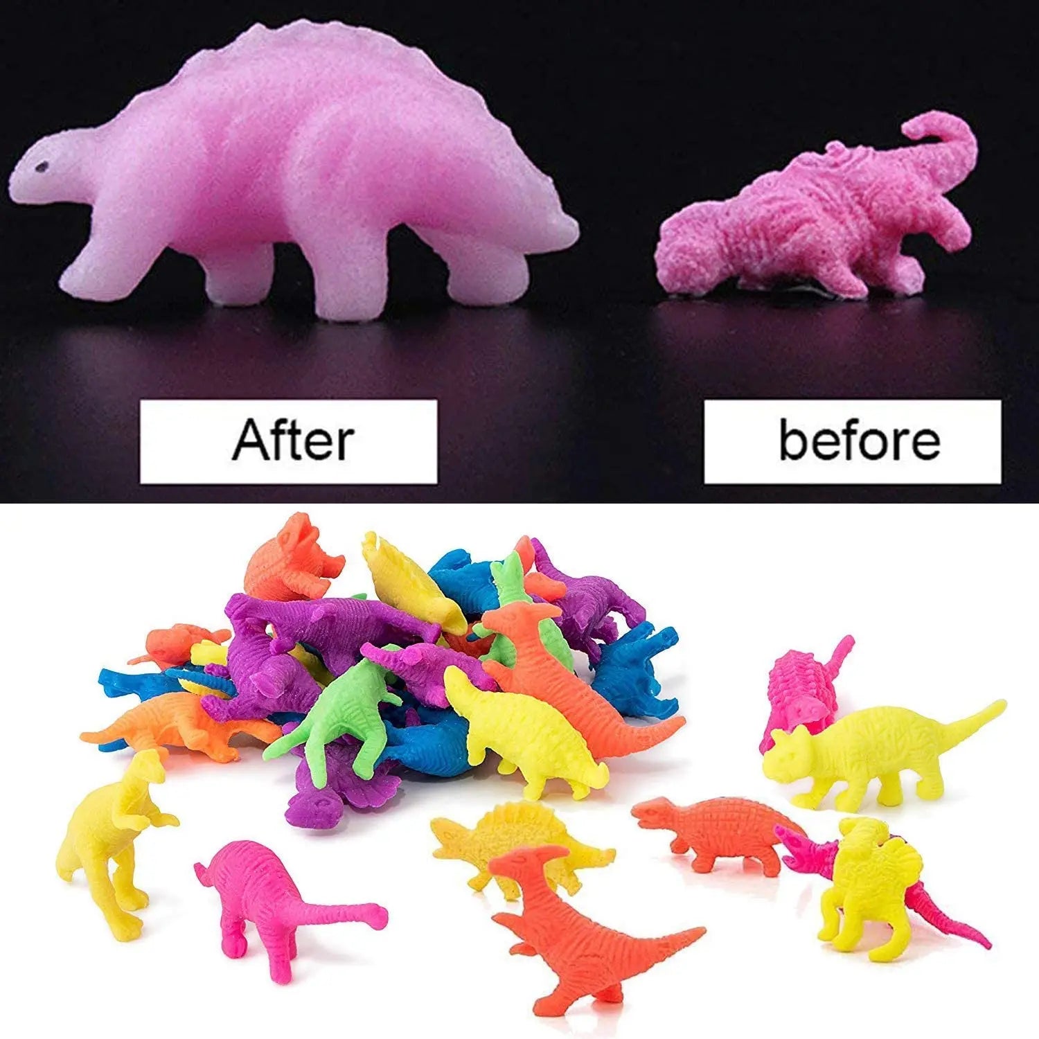 12PCS Dinosaur Eggs – Grow in Water Hatching Science Kit - Onlytenbucks.com