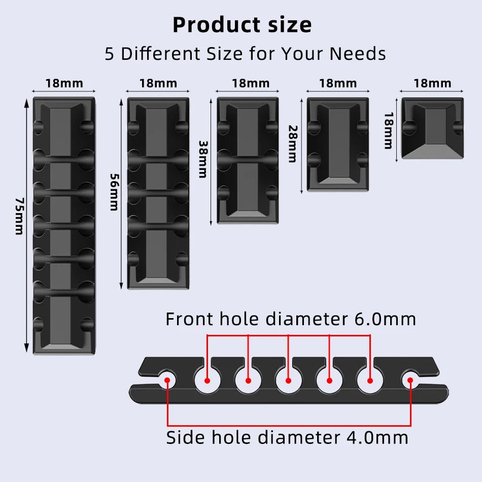 146 - Piece Cable Organizer Set - Onlytenbucks.com