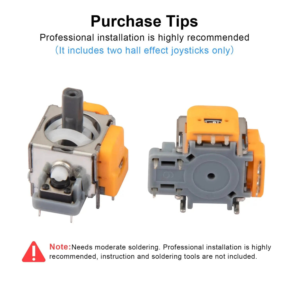 2 PCS Replacement Hall Effect Joysticks – 3D Analog - Onlytenbucks.com