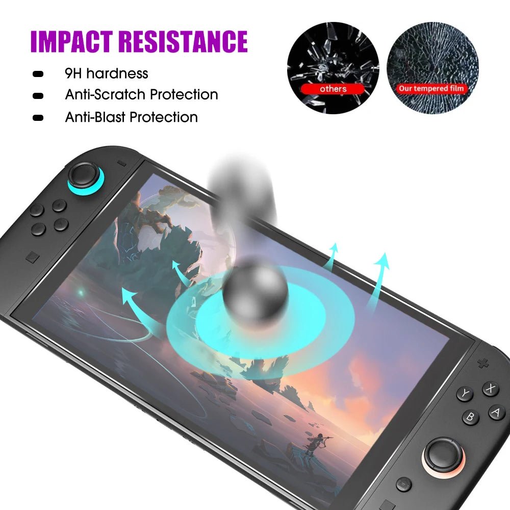 2 Piece 9H Tempered Glass Screen Protector for Nintendo Switch 2 - Onlytenbucks.com