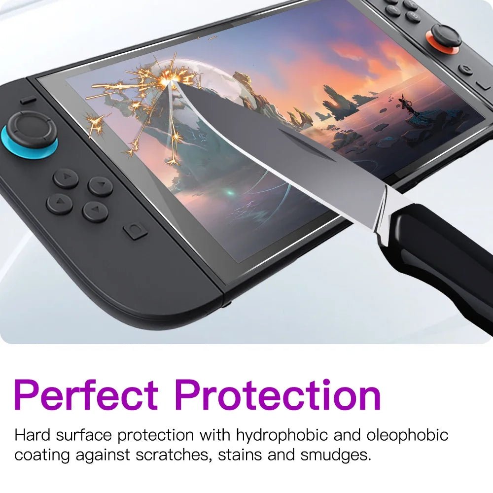 2 Piece 9H Tempered Glass Screen Protector for Nintendo Switch 2 - Onlytenbucks.com