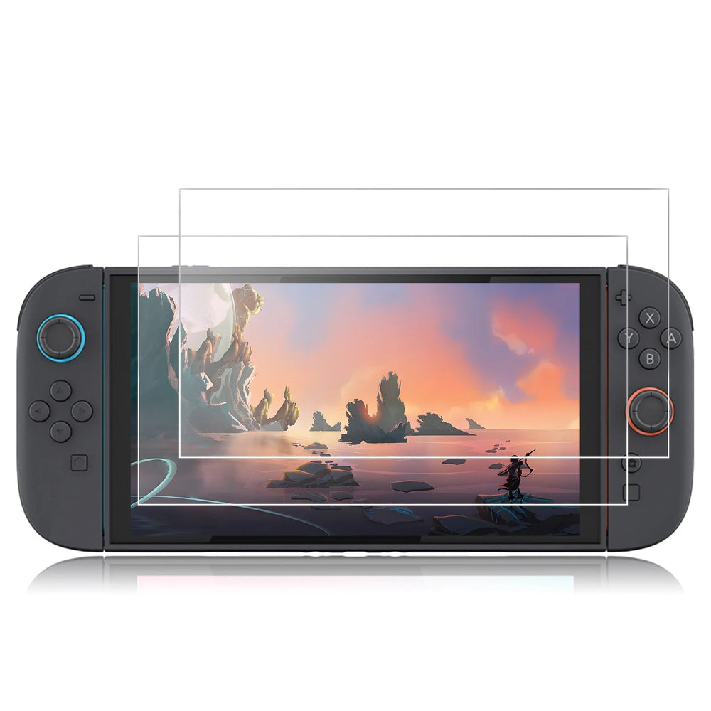 2 Piece 9H Tempered Glass Screen Protector for Nintendo Switch 2 - Onlytenbucks.com