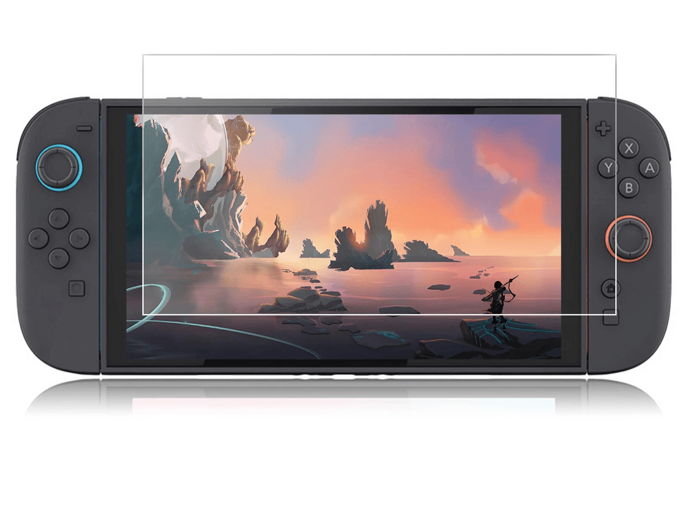 2 Piece 9H Tempered Glass Screen Protector for Nintendo Switch 2 - Onlytenbucks.com