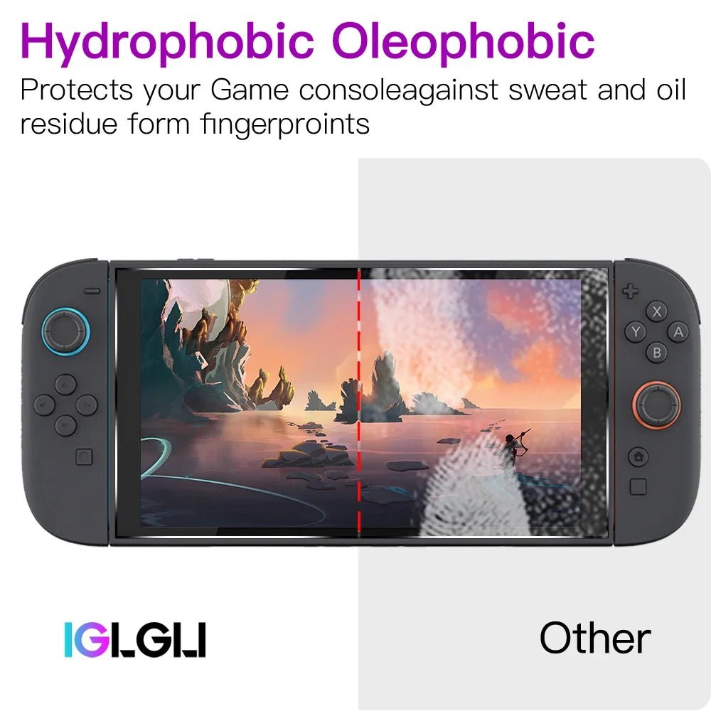 2 Piece 9H Tempered Glass Screen Protector for Nintendo Switch 2 - Onlytenbucks.com