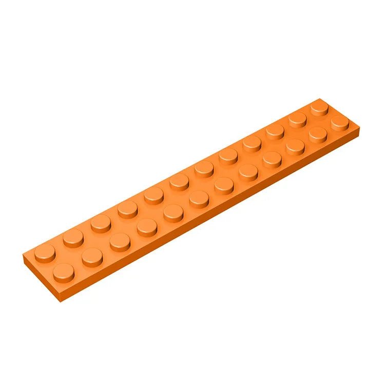 20 PCS 2x12 Flat Plate Building Blocks (Compatible with Lego) - Onlytenbucks.com