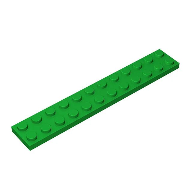 20 PCS 2x12 Flat Plate Building Blocks (Compatible with Lego) - Onlytenbucks.com