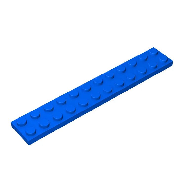 20 PCS 2x12 Flat Plate Building Blocks (Compatible with Lego) - Onlytenbucks.com