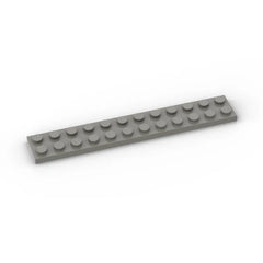 20 PCS 2x12 Flat Plate Building Blocks (Compatible with Lego) - Onlytenbucks.com