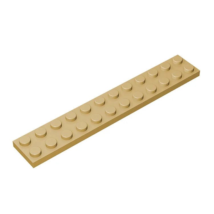 20 PCS 2x12 Flat Plate Building Blocks (Compatible with Lego) - Onlytenbucks.com