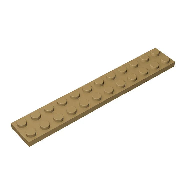 20 PCS 2x12 Flat Plate Building Blocks (Compatible with Lego) - Onlytenbucks.com