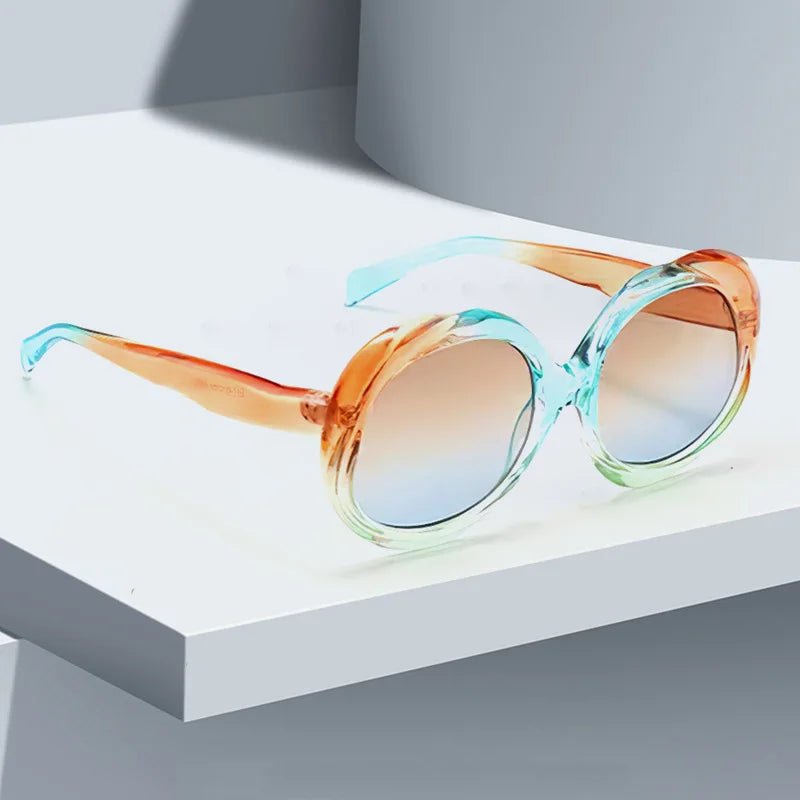 2025 New Retro Oval Sunglasses UV400 - Onlytenbucks.com