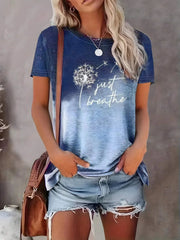 2025 New Style Heart Print Oversized T-Shirt - Onlytenbucks.com