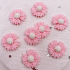 20pcs Resin Daisy Flower Flatback Cabochons - Onlytenbucks.com