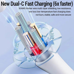 20W Fast Charging Cable – USB - C to Lightning Cord - Onlytenbucks.com