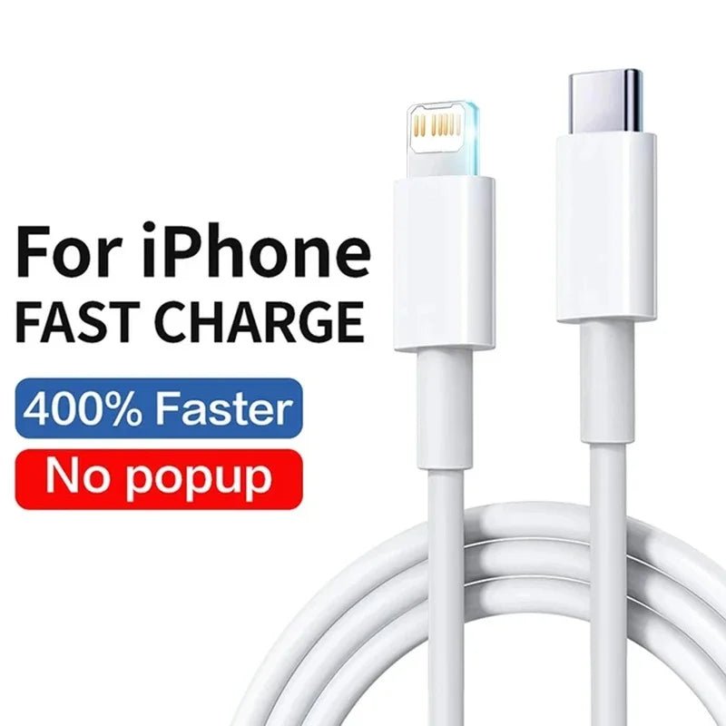 20W Fast Charging Cable – USB - C to Lightning Cord - Onlytenbucks.com