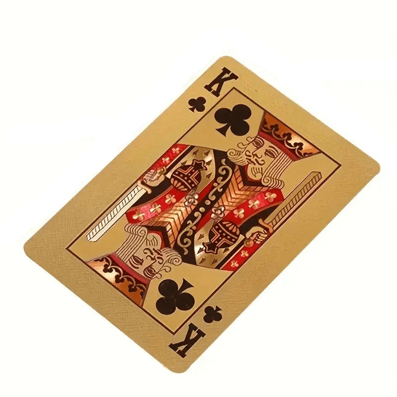 24K Gold Foil Playing Cards – Luxury Poker Deck for Parties and Gifts - Onlytenbucks.com