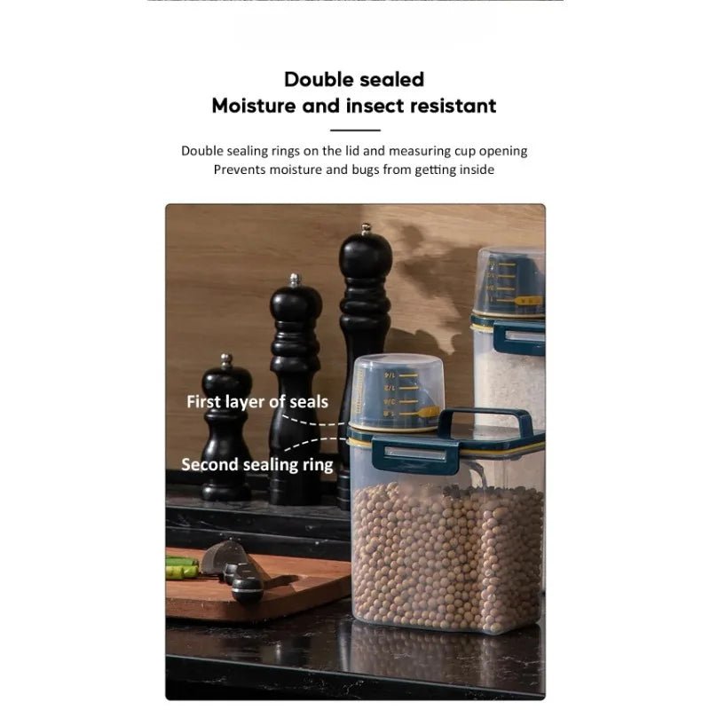 2kg(4.4 lb) Dog and Cat Food Storage Container - Onlytenbucks.com