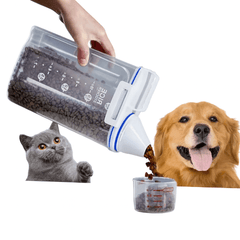 2kg(4.4 lb) Dog and Cat Food Storage Container - Onlytenbucks.com