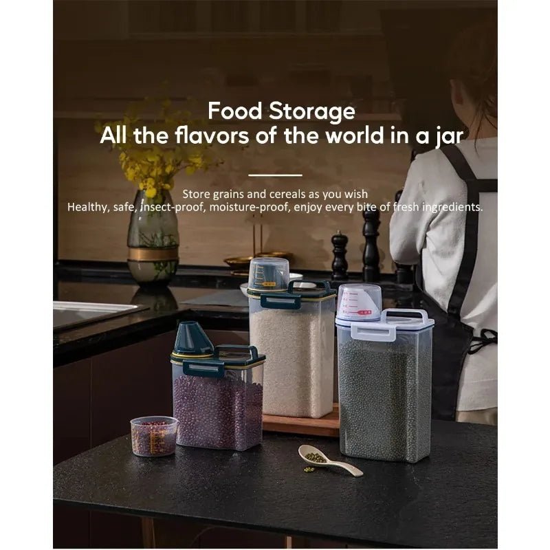 2kg(4.4 lb) Dog and Cat Food Storage Container - Onlytenbucks.com