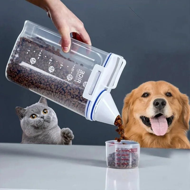 2kg(4.4 lb) Dog and Cat Food Storage Container - Onlytenbucks.com
