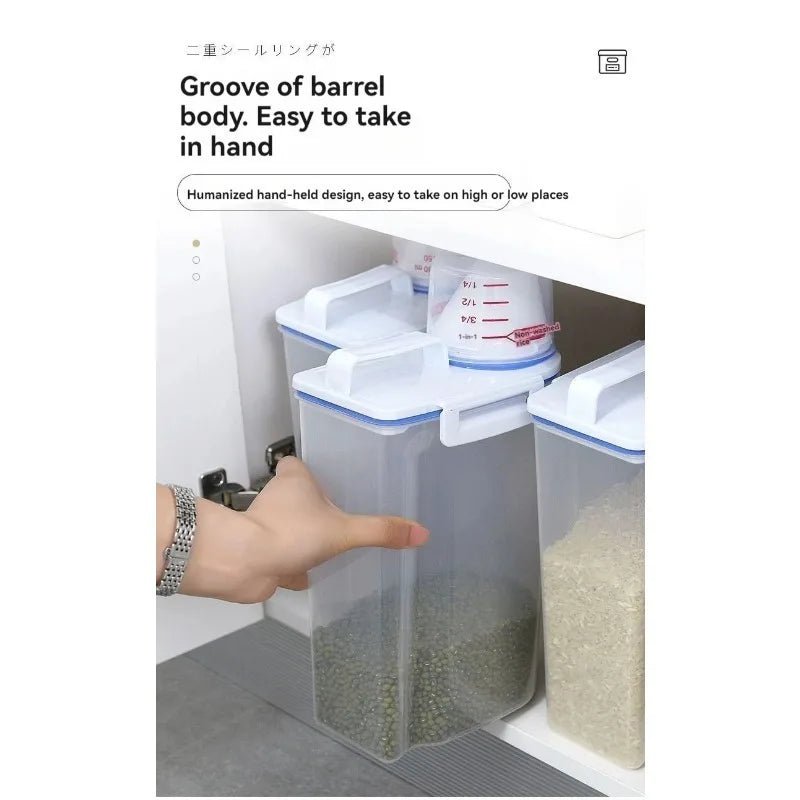 2kg(4.4 lb) Dog and Cat Food Storage Container - Onlytenbucks.com