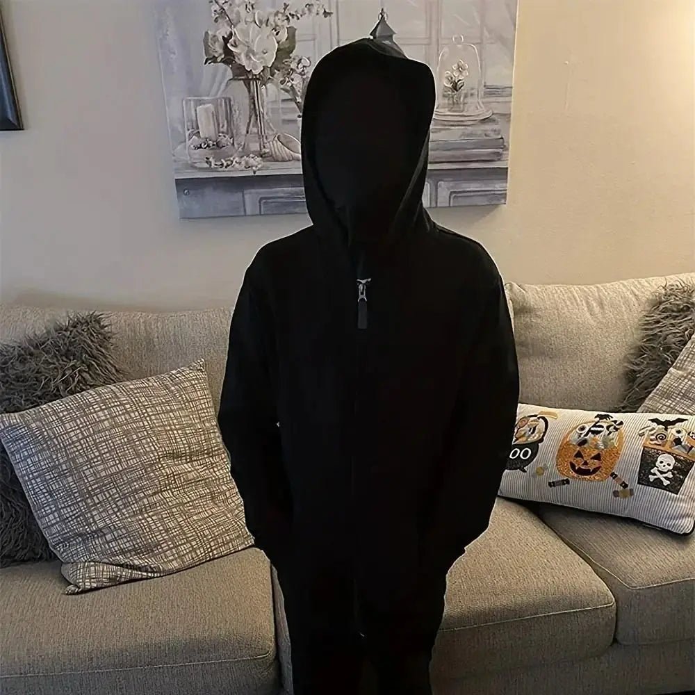 2pcs Black Cosplay Full Mask – Breathable Thin Hood - Onlytenbucks.com