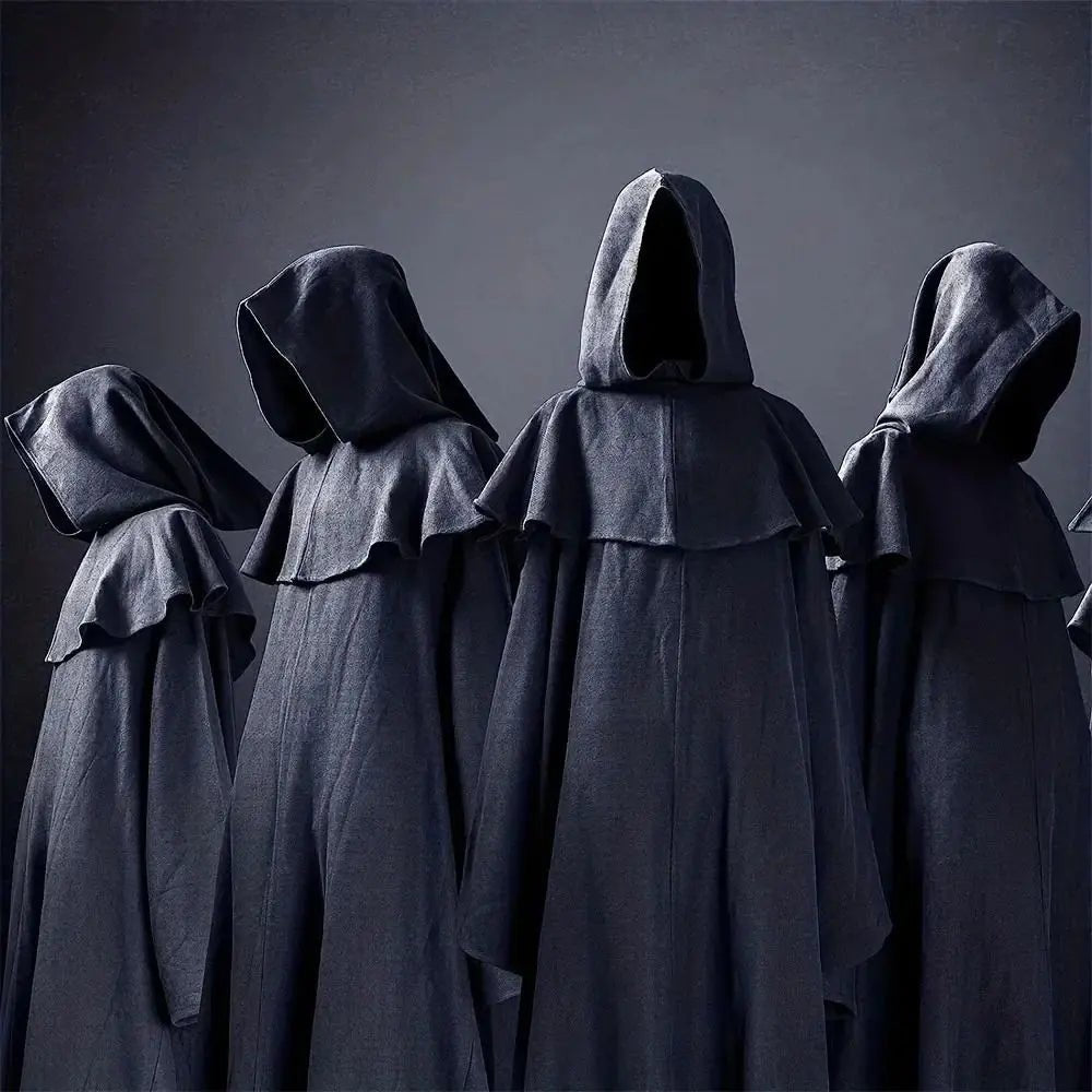 2pcs Black Cosplay Full Mask – Breathable Thin Hood - Onlytenbucks.com