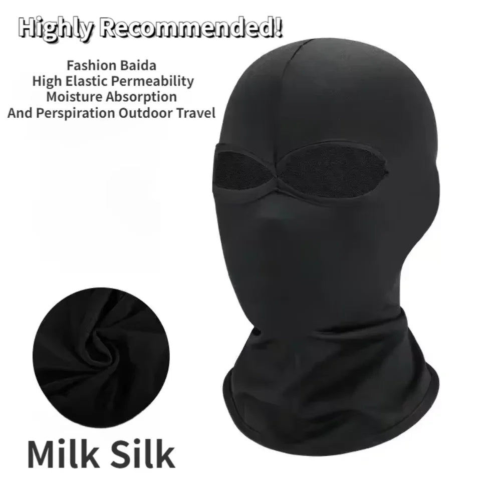 2pcs Black Cosplay Full Mask – Breathable Thin Hood - Onlytenbucks.com