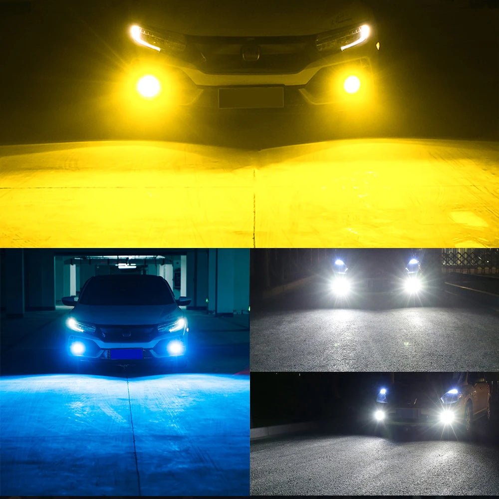2PCS LED Fog Lights Super Bright 6000K - Onlytenbucks.com