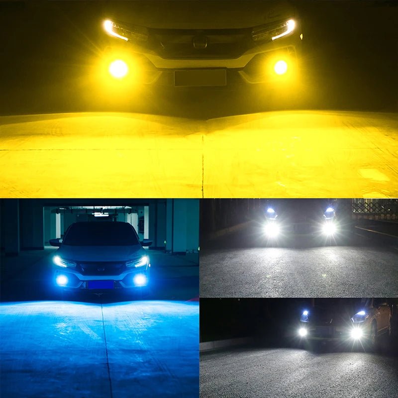 2PCS LED Fog Lights Super Bright 6000K - Onlytenbucks.com