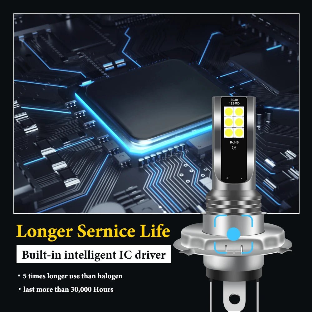 2PCS LED Fog Lights Super Bright 6000K - Onlytenbucks.com
