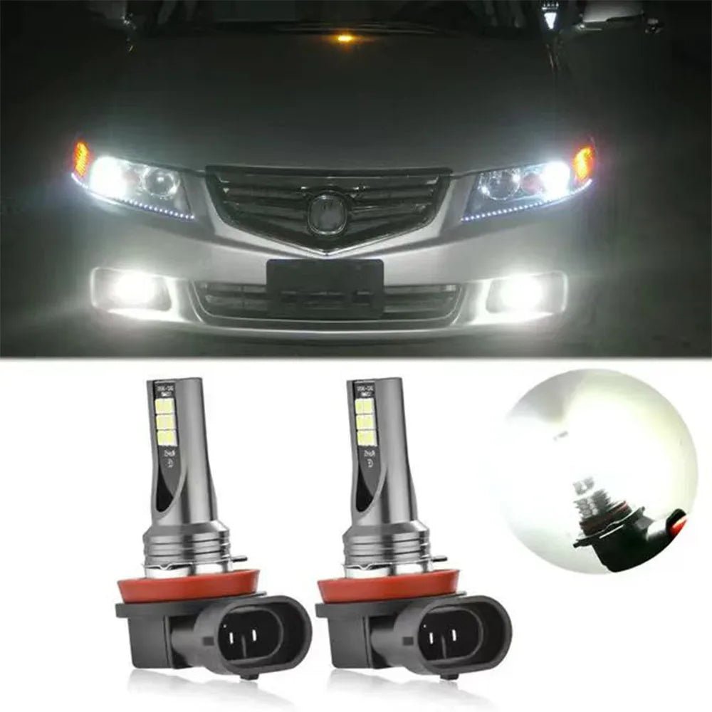 2PCS LED Fog Lights Super Bright 6000K - Onlytenbucks.com