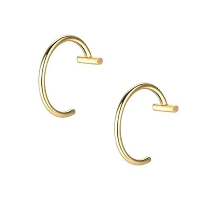 2PCS Stainless Steel Clip-On Nose and Lip Rings - Onlytenbucks.com
