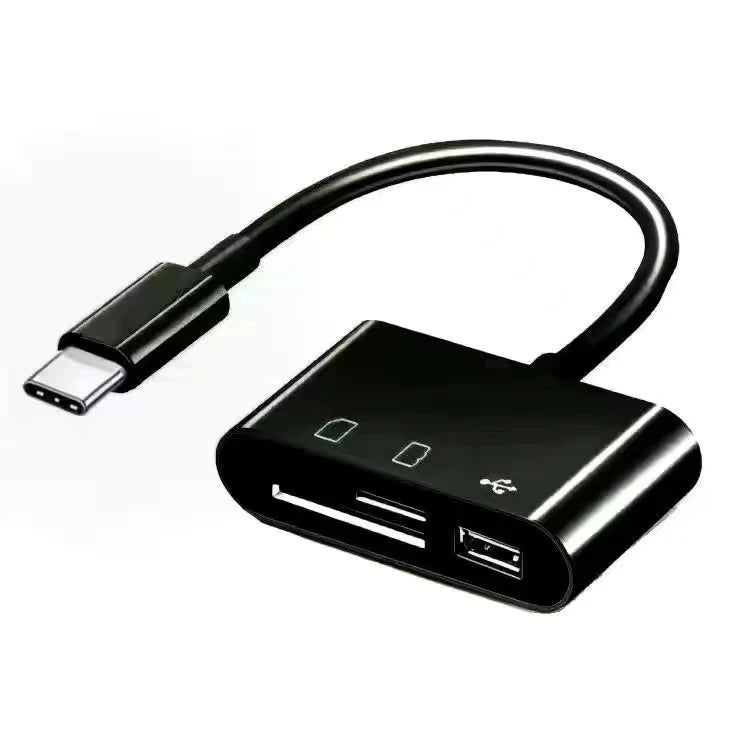 3 - in - 1 USB Type - C Card Reader Adapter – OTG SD/TF Converter - Onlytenbucks.com