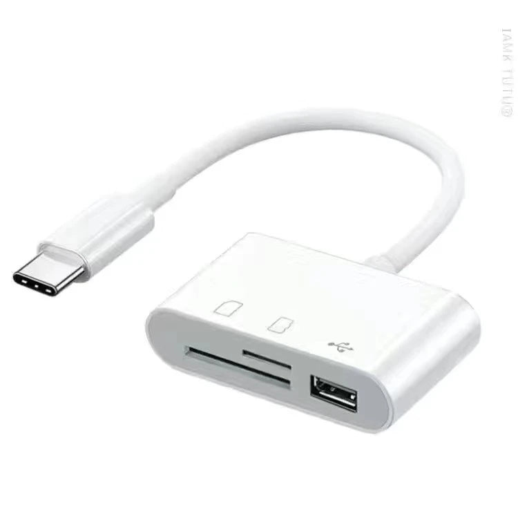 3 - in - 1 USB Type - C Card Reader Adapter – OTG SD/TF Converter - Onlytenbucks.com
