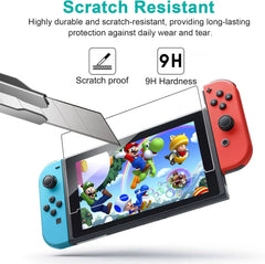 3 PCS Tempered Glass Screen Protector Nintendo Switch / OLED / Lite - Onlytenbucks.com